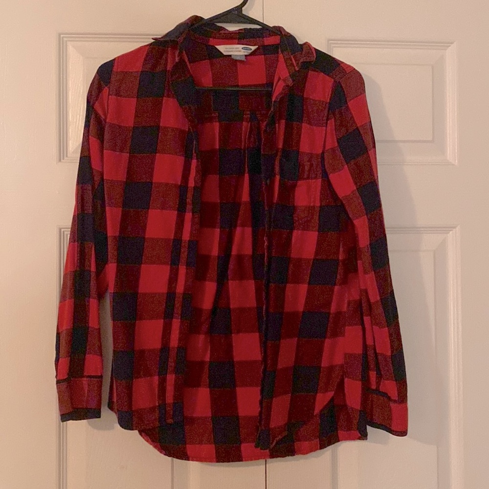 Plaid button up